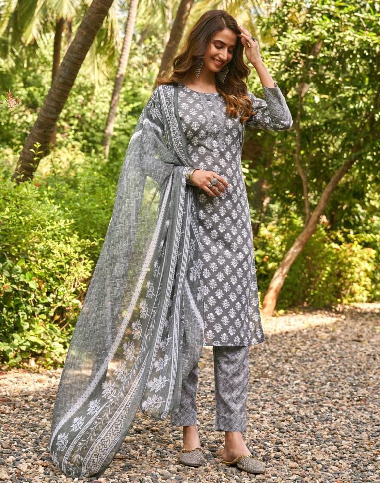 Women Indian Wear Ethnic Cotton Kurta Pant Dupatta Sets 50% to 80% off –  Nakh Clothing